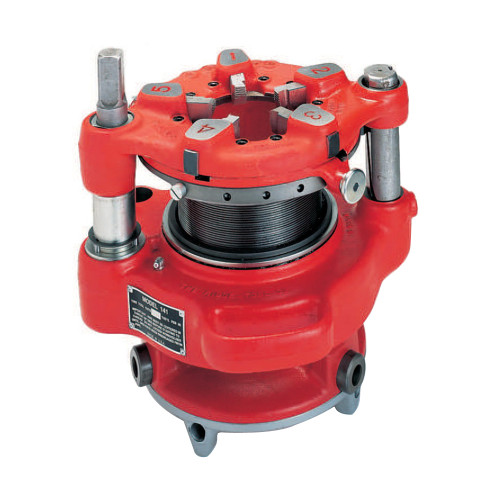 Geared Threader, Receding, 2-1/2 to 4 in