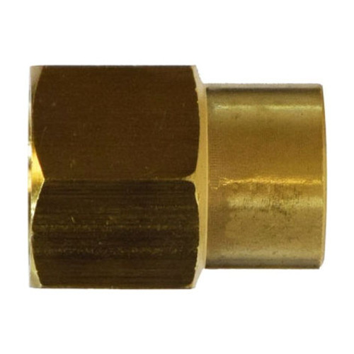 Reducer Coupling, Coupling, 3/8 x 1/4 in, FIP End, 0.87 in Hex, 1.16 in Lg, Class 125, 125 lb, Brass, -65 to 210 deg F, Import Reducer Coupling, Coupling, 3/8 x 1/4 in, FIP End, 0.87 in Hex, 1.16 in Lg, Class 125, 125 lb, Brass, -65 to 210 deg F, Import