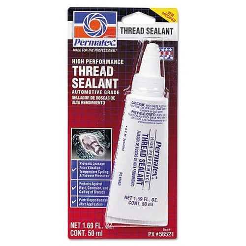 ITW DEVCON Permatex Thread Sealant, High performance, Tube, 250 ml Container, 1 to 5% Titanium Dioxide,  1 to 5% Dimethylbenzyl Hydroperoxide,  0.1 to 1% Cumene, 48 hr Curing ITW DEVCON Permatex Thread Sealant, High performance, Tube, 250 ml Container, 1 to 5% Titanium Dioxide,  1 to 5% Dimethylbenzyl Hydroperoxide,  0.1 to 1% Cumene, 48 hr Curing