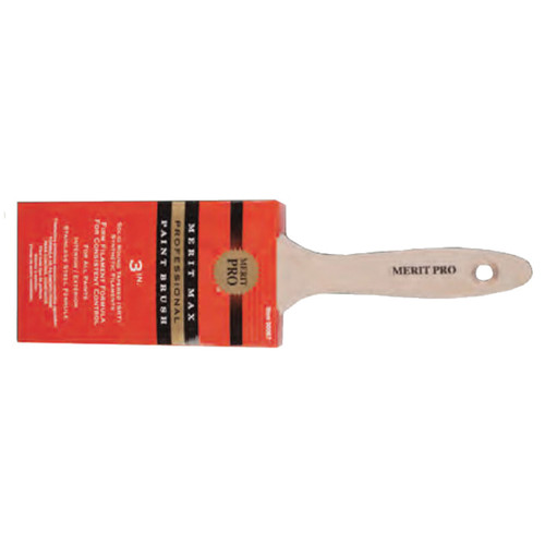 Paint Brush, China Bristle Brush, Unvarnished, Wood Handle, 1.5 to 3 in