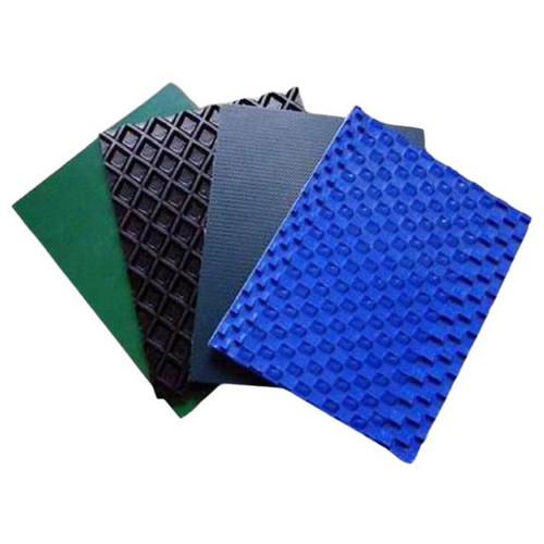 Conveyor Belt, Chevron Top, Polyvinyl Chloride Belt