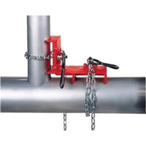 Welding Clamp, Angle, Suitable For Welding Pipe Intersecting at 90 deg Angles Fits Pipe 1/2 to 12 in, Malleable Iron, 1-1/2 to 12 in