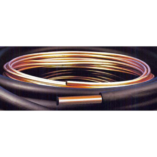 Copper Tubing, Type K, 3/8 in, 60 ft Lg