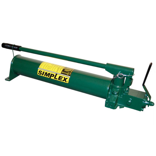 Hand Pump, Two Speed, 180 cu-in, Steel Housing, 27-1/4 in Lg, 23.31 in Wd, 24-13/16 in Ht