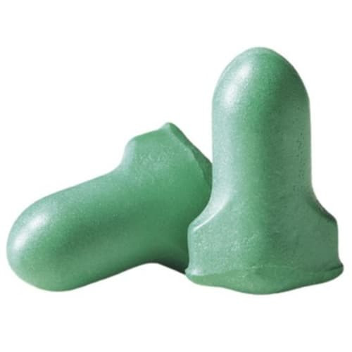Ear Plug, Dispenser Refill, 30 dB, Contoured-T Shape, Universal, Green Plug, Polyurethane Plug, ANSI S3.19-1974, Disposable, LPF-LS4-200 PACK