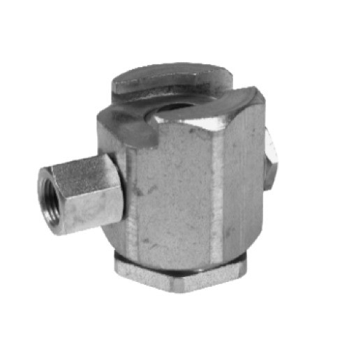 Grease Gun Coupler, Giant Pull-On, Suitable For Standard or Giant Button Head Fittings, 1/8 in FNPT Connection