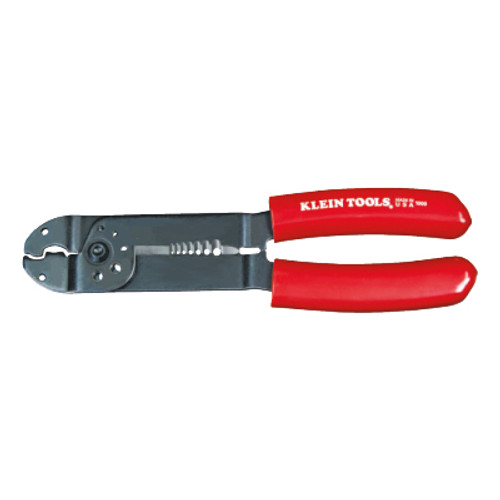 Crimping Tool, 22 to 10 AWG, 7-3/4 in Lg, Wavy Jaw, Plastic Handle, 7-3/4 in lg