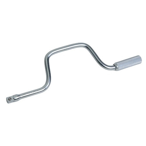 Socket Handle, Speeder, 1/2 in Drive, 13-5/8 in Lg, Suitable For Fast Turn Down of Fastener, Polished Chrome