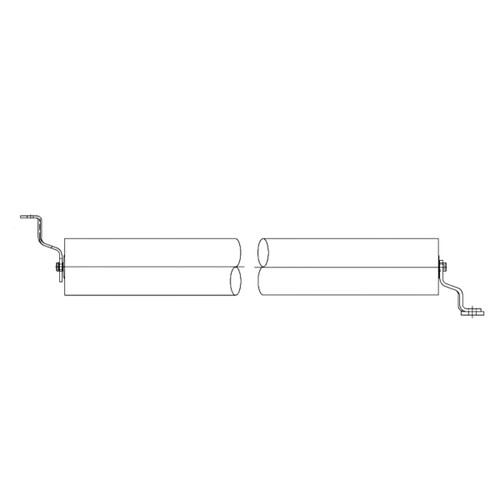 Drop Hanger, Drop, 4-1/2 in Wd Top Frame