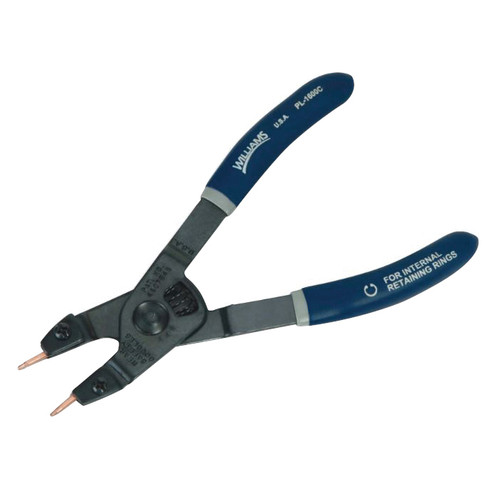 Retaining Ring Plier Set, Internal, Double-Dipped, Plastic Handle, Carbon Steel Jaw, Black Oxide