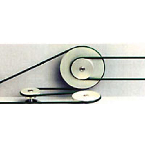 Round Conveyor Belt, 4 mm Dia, 40 mm Min Dia Pulley, Polyurethane, Sand, Green Color