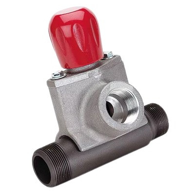 Metering Valve, Abrasive, Suitable For 6-1/2 cu-ft S-Series Abrasive Blasting Pot, 1-1/2 in