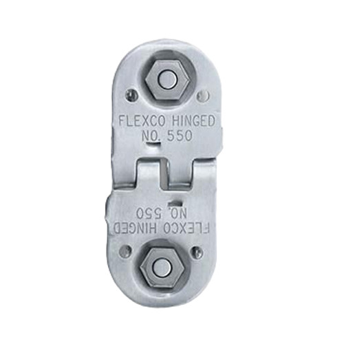 Fastener Strip, Bolt Hinged, Hinge, 18 in Lg, 300 Fastener PIW, 1/4 to 5/8 in Thk Belt, Steel, 9 in Min Dia Pulley Fastener Strip, Bolt Hinged, Hinge, 18 in Lg, 300 Fastener PIW, 1/4 to 5/8 in Thk Belt, Steel, 9 in Min Dia Pulley