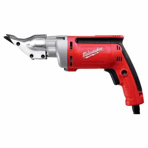 Electric Shear, Kit, 18 ga Cold Rolled Steel, 22 ga Stainless Steel, 7 in Cut Radius, 0 to 2500 SPM, 2500 rpm, 360 deg Swivel, 0.203 in Waste Curl, 120 VAC Electric Shear, Kit, 18 ga Cold Rolled Steel, 22 ga Stainless Steel, 7 in Cut Radius, 0 to 2500 SPM, 2500 rpm, 360 deg Swivel, 0.203 in Waste Curl, 120 VAC