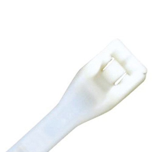 Cable Tie, 14 in Lg, Double Lock, 75 lb Tensile, Nylon, Natural Color Cable Tie, 14 in Lg, Double Lock, 75 lb Tensile, Nylon, Natural Color