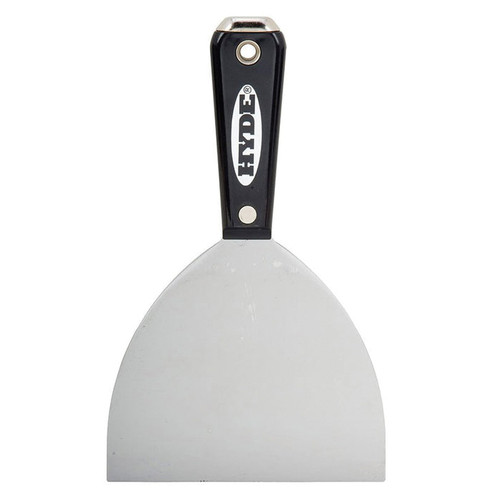 Knife, Flexible Joint, 5 in Wd Blade, Carbon Steel Blade, Hammer Head,  Interlock, Nylon Handle, Black,  Silver Color