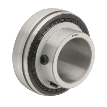 DODGE SC Insert Ball Bearing, Normal Duty, 2-3/16 in Dia Bore, 3.937 in od, 2.22 in Wd, Single-Lip Contact Closure, 9755 lb Dynamic,  6588 lb Static, Cast Iron Cage