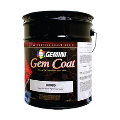 Primer, Pigmented, 5 gal Container, White Color Primer, Pigmented, 5 gal Container, White Color