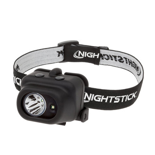 Multi-Function Headlamp, LED Bulb, 180 Lumens, Black , Wide Beam, 2.6 in wd,  2.1 in lg,  1.8 in ht