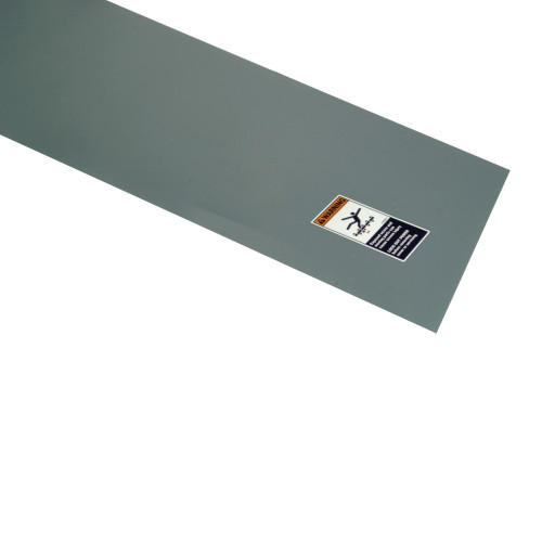 Plain Trough Cover, Suitable For 12 in Trough Conveyor, Steel, 17-1/2 in wd,  144 in lg,  0.0747 in thk