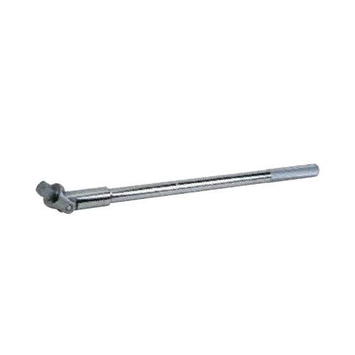 Socket Handle, Flex, 3/8 in Drive, 1 -Piece, 22-1/8 in Lg, Chromium Vanadium Steel, Polished Chrome, Black , 2 in wd,  12 in lg Socket Handle, Flex, 3/8 in Drive, 1 -Piece, 22-1/8 in Lg, Chromium Vanadium Steel, Polished Chrome, Black , 2 in wd,  12 in lg