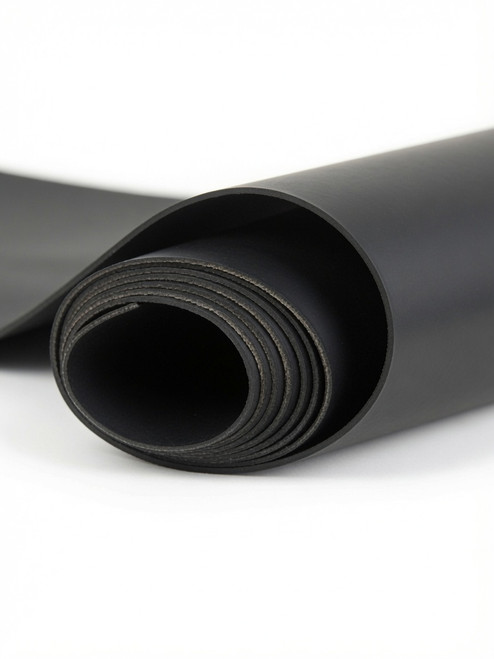 Cloth Inserted Neoprene Sheet, 1/8" x 48, 2-ply 