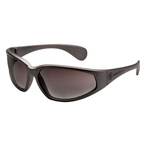 Safety Glasses, Special, Hardcoated Lens, Smoke Lens, Black Frame