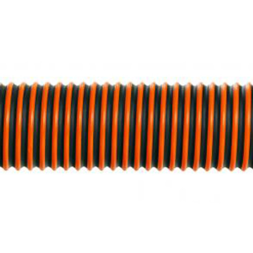 HI-TECH DURAVENT Duct Hose, General Purpose, 7 in, 7 in Id, 7.35 in od, 0.03 in Thk, 7 psi Working, 10-1/2 in Bend Radius, -60 to 275 deg F, Thermoplastic Rubber, Black Color