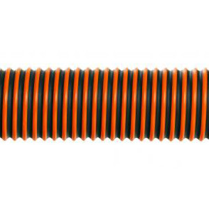 HI-TECH DURAVENT Duct Hose, General Purpose, 7 in, 7 in Id, 7.35 in od, 0.03 in Thk, 7 psi Working, 10-1/2 in Bend Radius, -60 to 275 deg F, Thermoplastic Rubber, Black Color