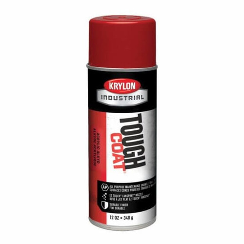 Spray Paint, 16 oz Container, Aerosol Spray Can, Liquid, Bright Red , Gloss, 20 to 25 sq-ft, 50 to 85 deg F, 0.5171 VOC, 7
