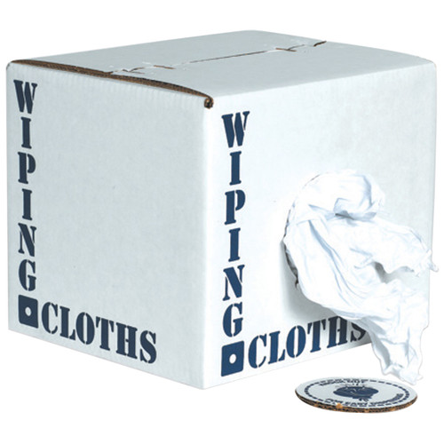 Wiper Rag, White Color, Box, RWSH