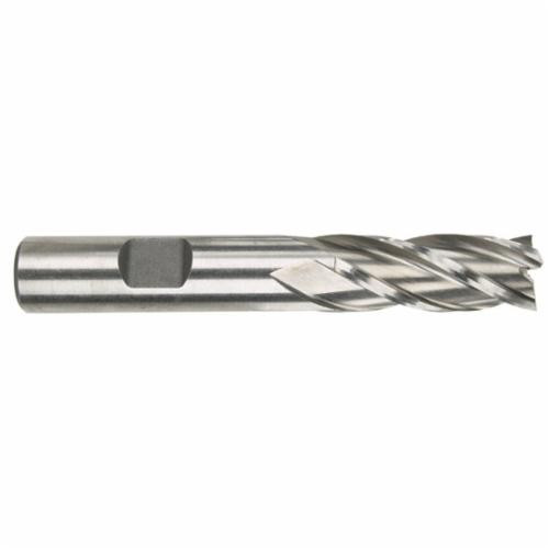 Square End Mill, Regular Length,  Single, 1/8 in Dia Cutter, 2-5/16 in Lg, 3/8 in Lg of Cut, 4 -Flute, Spiral Flute, 3/8 in Dia Shank, Right Hand Cut Square End Mill, Regular Length,  Single, 1/8 in Dia Cutter, 2-5/16 in Lg, 3/8 in Lg of Cut, 4 -Flute, Spiral Flute, 3/8 in Dia Shank, Right Hand Cut
