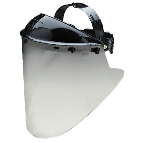 Face Shield Window, Clear , 15-1/2 in Ht Visor, 8 in Wd Visor