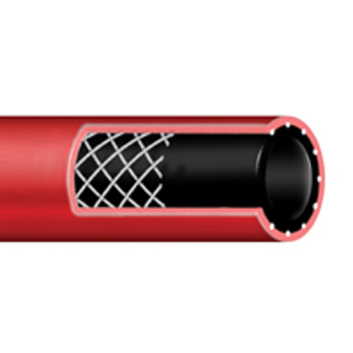 CONTITECH Frontier Multi-Purpose Hose, Economical, EPDM, 2 in, 2 in Id, 200 psi Working, -40 to 210 deg F, Black , Domestic