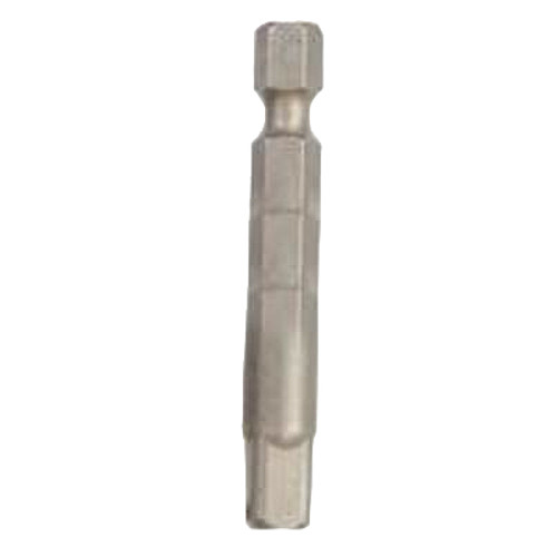 Socket Driver Bit, Hex Bit, 1/4 in Bit, 3/8 in Lg Bit, 2 in Lg, Steel, Imperial, Square Drive, 1/4 in Drive