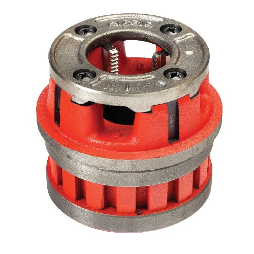Die Head, Hand Threaded, 1 in, NPT, Right Hand Thread, Alloy Steel Die, Alloy Steel, Suitable For Hand-Held Power Drive