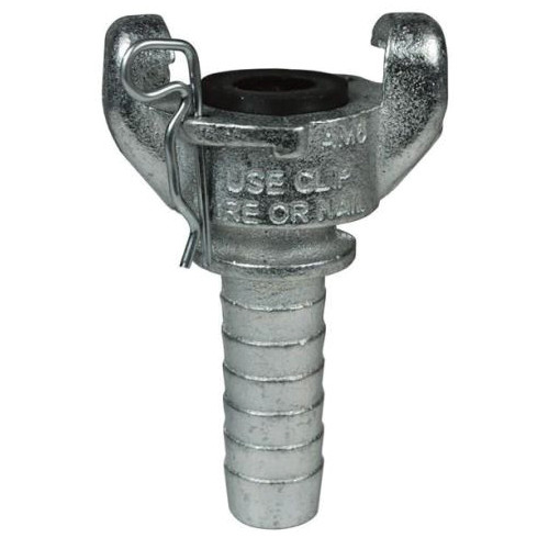 DIXON Universal Coupling, 150 psi, 70 deg F, Iron, 3/8 in, 2-Lug Hose End End