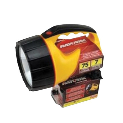 Lantern, 6 V, 3.325 W, K13 Krypton Bulb, 0.7 A, SC Miniature Flanged Bulb Base, 75 Lumens, Long-Range Beam, 1 -Batterie, B3-1/2 Shape, Rubber Housing Lantern, 6 V, 3.325 W, K13 Krypton Bulb, 0.7 A, SC Miniature Flanged Bulb Base, 75 Lumens, Long-Range Beam, 1 -Batterie, B3-1/2 Shape, Rubber Housing