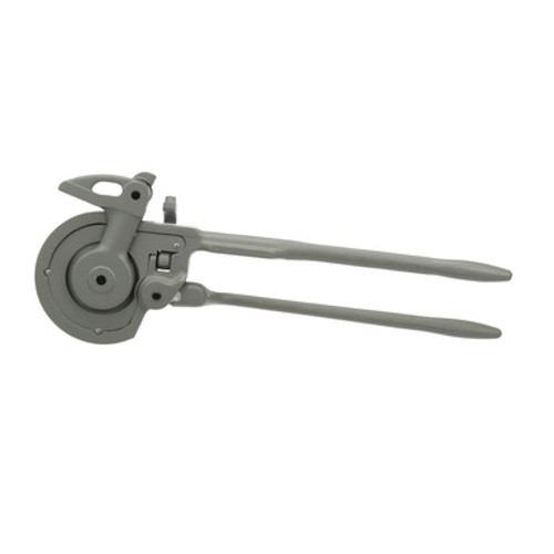 Tube Bender, Geared Ratchet, 180 deg Bend, 3-3/4 in Bend Radius, 3/4 in Thk Pipe/Tube, Stainless Steel,  Steel,  Hard Copper Applicable
