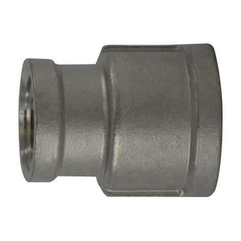 Reducer Coupling, Coupling, 1 x 1/2 in, FNPT End, Class 150, 150 lb, 316 Stainless Steel, Corrosion Resistance Chromium-Nickel
