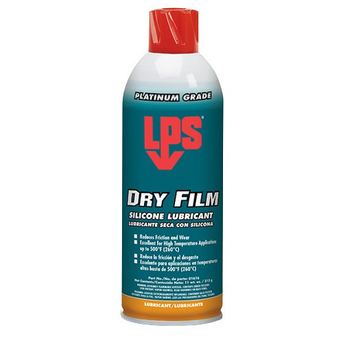 Silicone Lubricant, Non-Flammable, Aerosol Spray Can, 16 oz Container, 11 oz, Liquid, Clear Glass , Ether, -40 to 500 deg F, 3/4 Specific Gravity Silicone Lubricant, Non-Flammable, Aerosol Spray Can, 16 oz Container, 11 oz, Liquid, Clear Glass , Ether, -40 to 500 deg F, 3/4 Specific Gravity