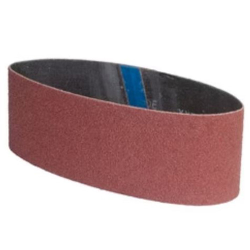 CARBORUNDUM Portable Belt, 21 in Lg Belt, 3 in Wd Belt, 120 Grit, Aluminium Oxide Resin Cloth Backing CARBORUNDUM Portable Belt, 21 in Lg Belt, 3 in Wd Belt, 120 Grit, Aluminium Oxide Resin Cloth Backing