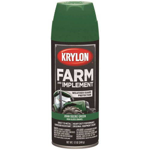 Spray Paint, Fram Implement, 12 oz Container, Liquid, Gloss, <7 cSt, 0.5017 VOC, 7