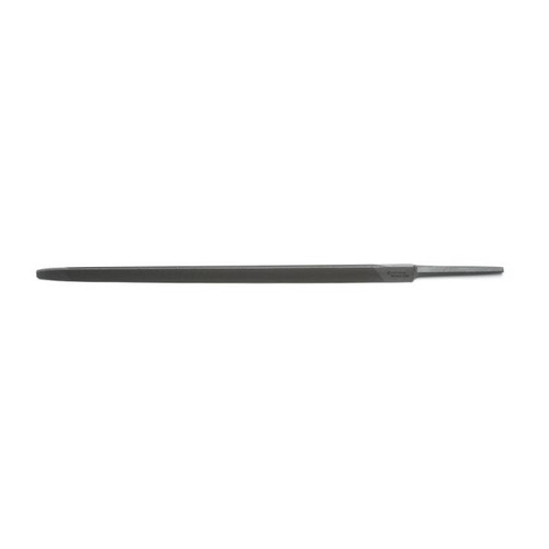 NICHOLSON Taper File, Extra Slim,  Triangular, Single Cut, 6 in Lg, American Coarseness of Cut, 0.23 in Wd