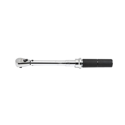 Torque Wrench, Micrometer, 1/2 in Drive, 30 to 250 ft-lb, Square Drive Head, 24.3 in Lg, Clockwise, +/-3%, Knurled Grip, ASME B107.300-2010, Alloy Steel