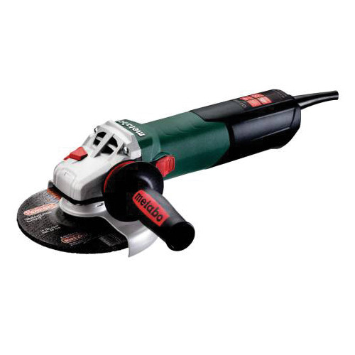 Angle Grinder, Corded Electric, 4.5 in Dia Wheel, 5/8 in-11 Arbor/Shank, 11000 rpm No Load/7500 rpm Rated Load, 110 to 120 VAC, 8.5 A, Barrel Grip, Tool, 8 ft Cable 