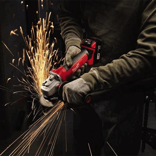 Cordless Grinder Kit, Cut-Off, Bare Tool, 4-1/2 in Dia Wheel, 18 V, Lithium-Ion, 3-Position,  Side, Paddle Switch, 1 -Battery