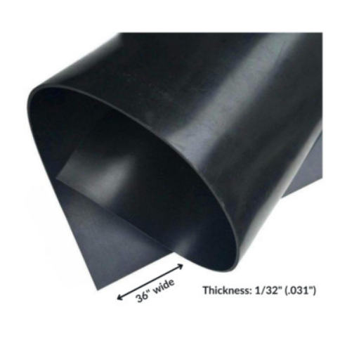BLACK NEOPRENE PACKING 1/32 X 36