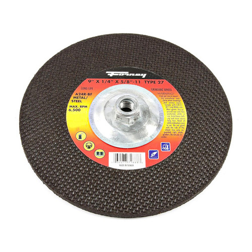 Cut-Off Wheel, 9 in Dia Wheel, 1/4 in Thk Wheel, 5/8 in Center Hole, Masonry Applicable