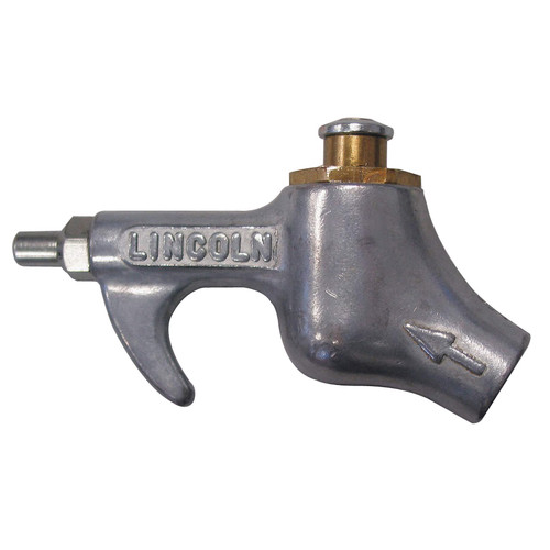 Air Blow Gun, 30psi Working, 1/4 in NPTF Thread, Cast Aluminum Pistol Grip, Domestic